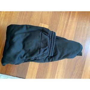 black sweat pants for men